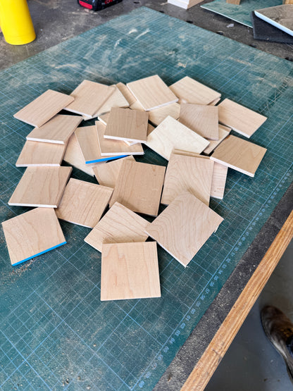 Short Thin Maple Offcuts