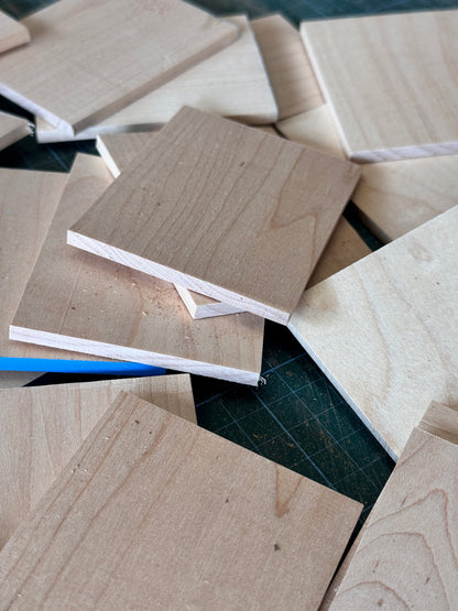 Short Thin Maple Offcuts