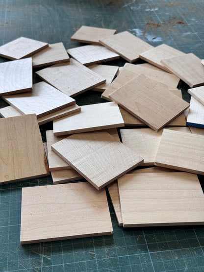 Short Thin Maple Offcuts
