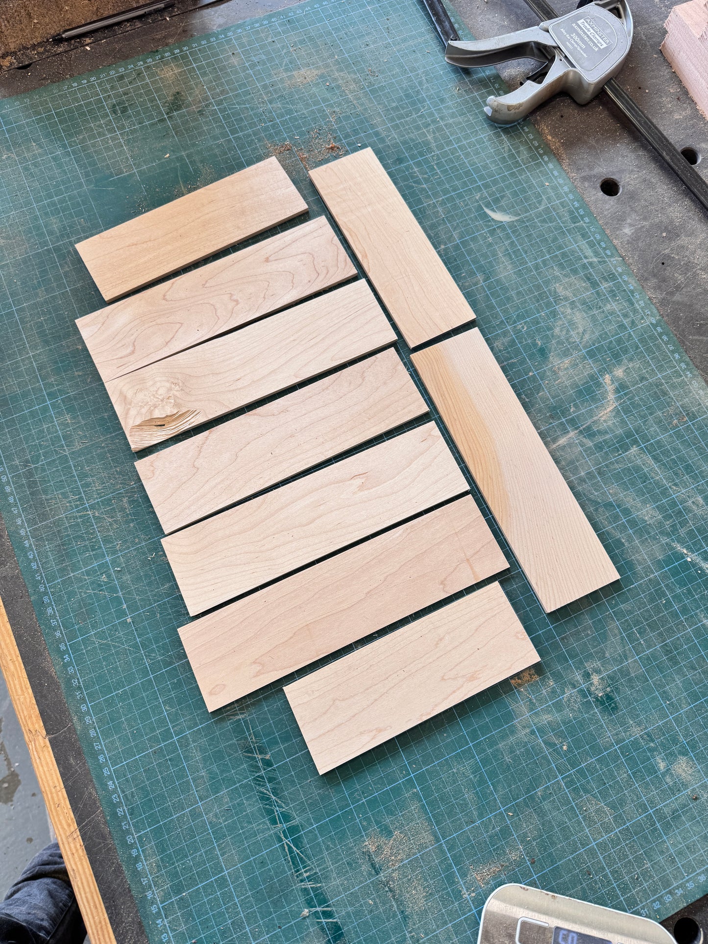 Long Thin Maple Offcuts
