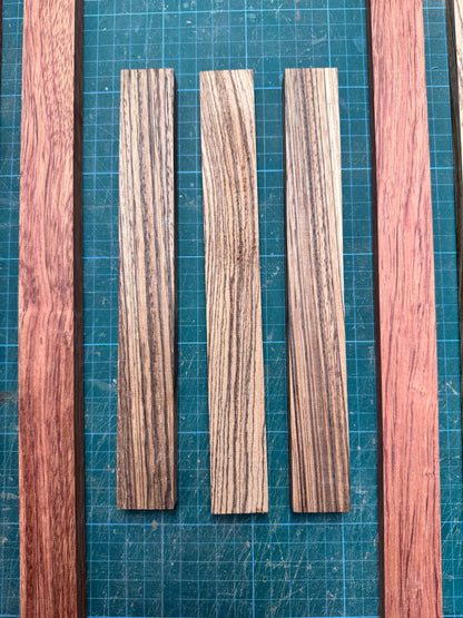 Bubinga and Zebrano Bookstand Project Pack