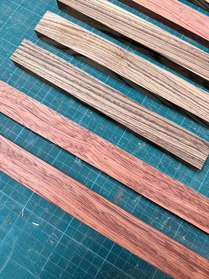 Bubinga and Zebrano Bookstand Project Pack