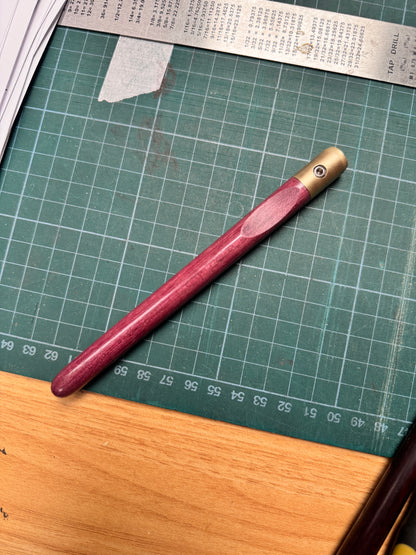 Purpleheart & Brass Marking Knife (B-Stock)