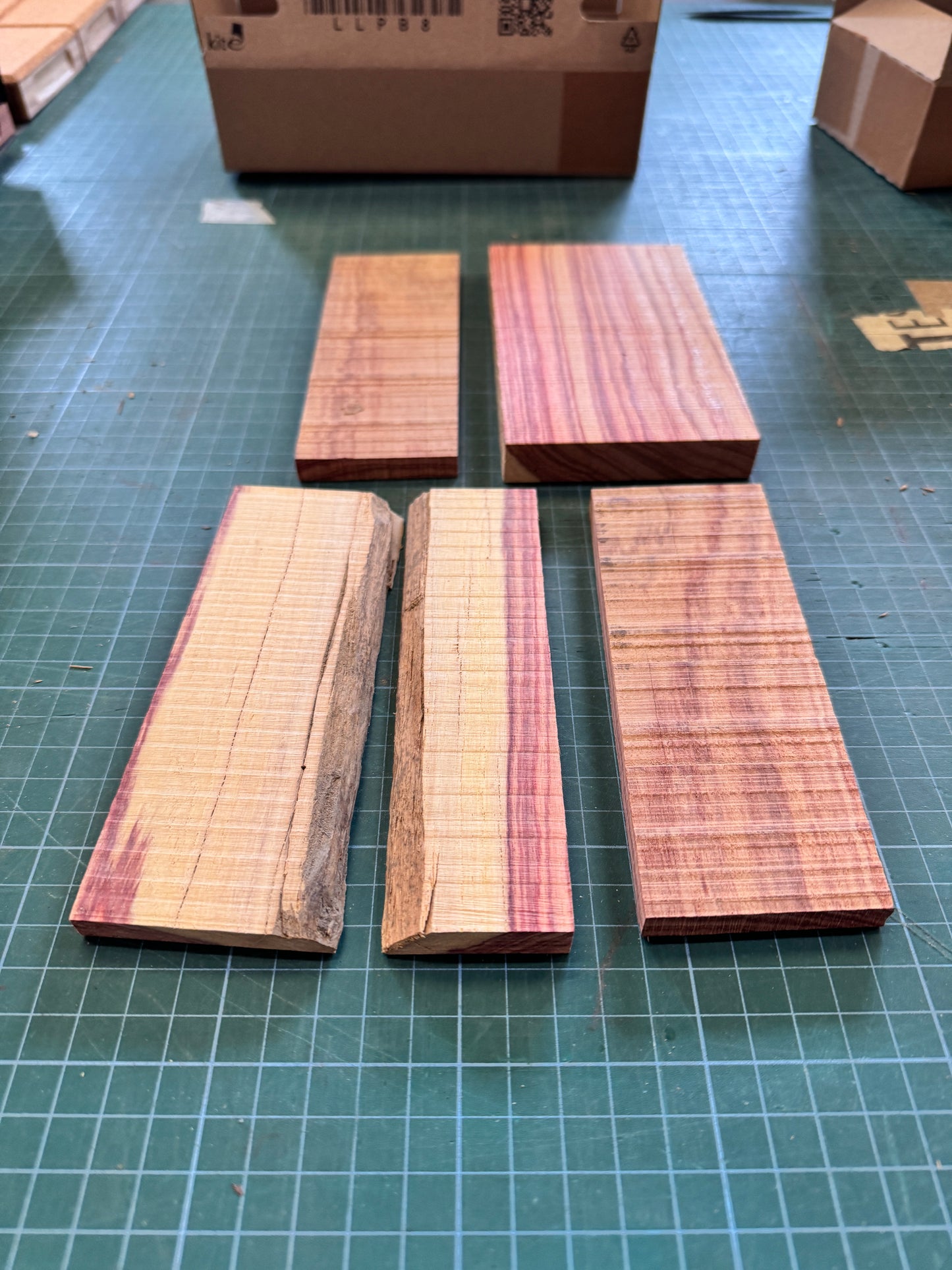 Brazilian Tulipwood Offcuts #7