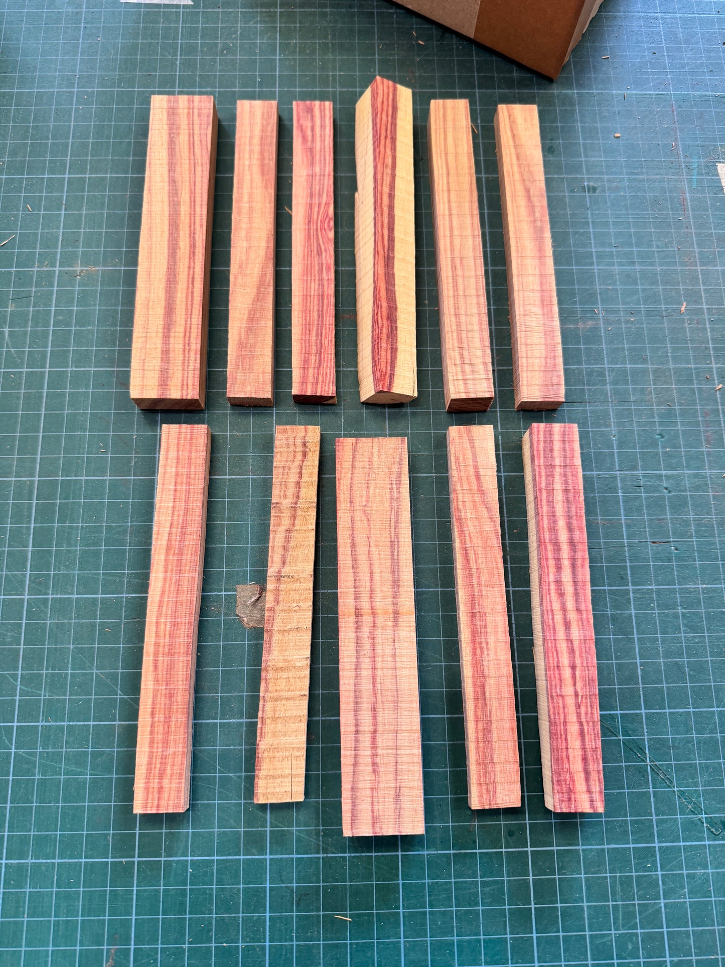 Brazilian Tulipwood Offcuts #8