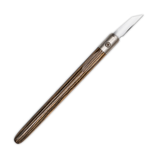 Pale Moon Ebony & Steel Marking Knife