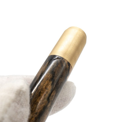 Pale Moon Ebony & Brass Marking Knife (B-Stock)