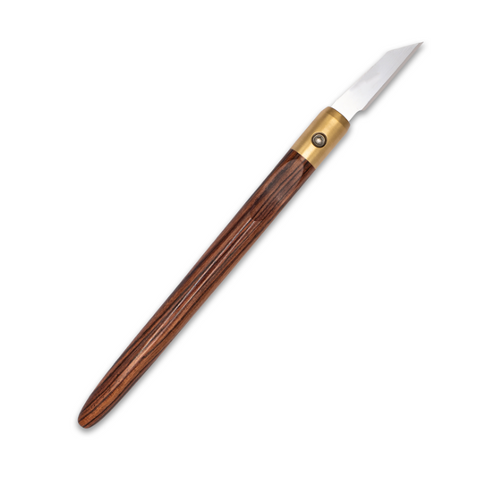 Kingwood & Brass Marking Knife