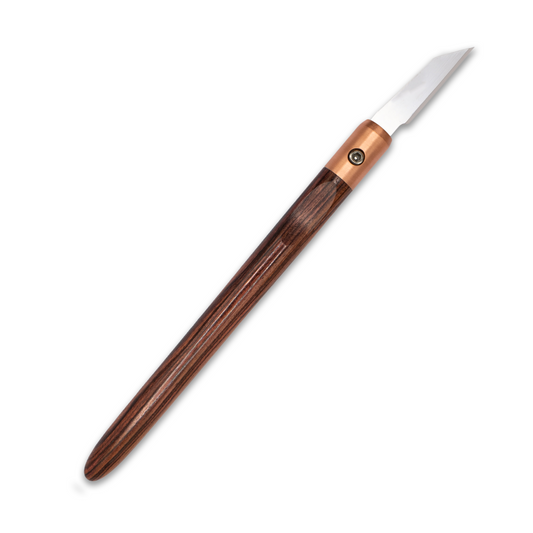 Kingwood & Copper Marking Knife