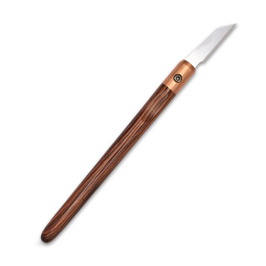 Kingwood & Copper Marking Knife