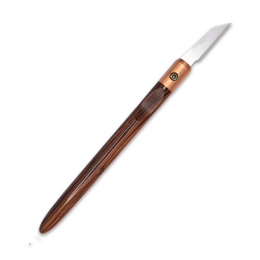 Kingwood & Copper Marking Knife