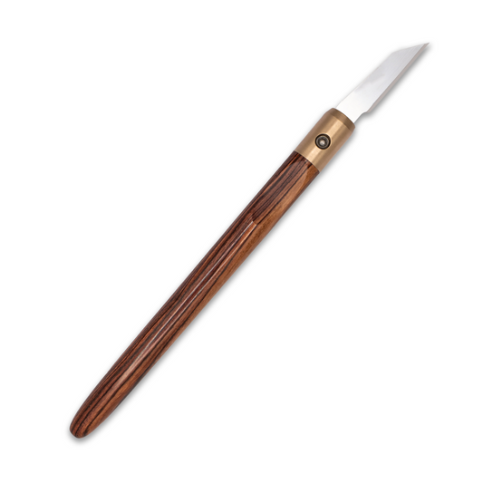 Kingwood & Bronze Marking Knife