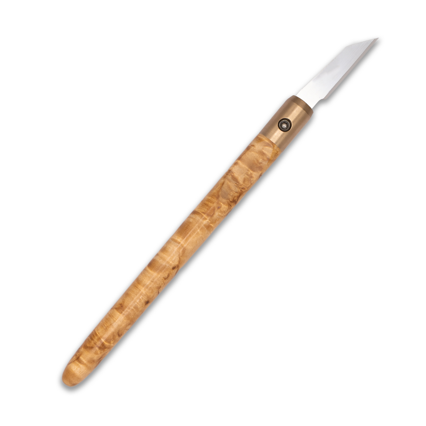 Masur Birch & Bronze Marking Knife