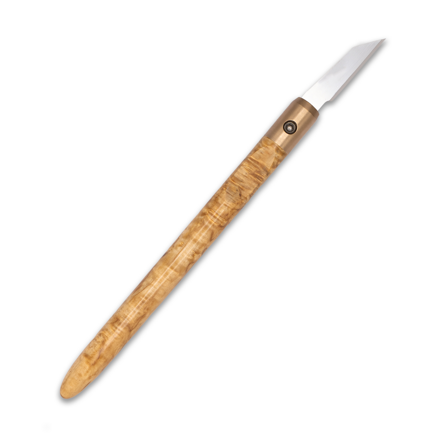 Masur Birch & Bronze Marking Knife