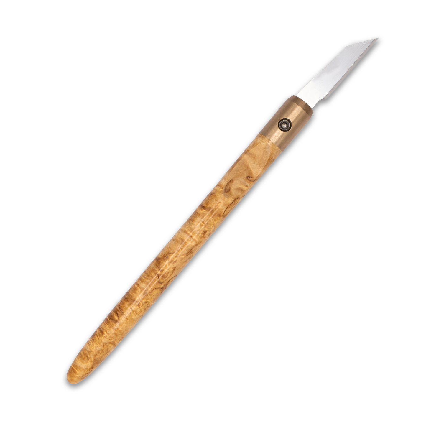 Masur Birch & Bronze Marking Knife