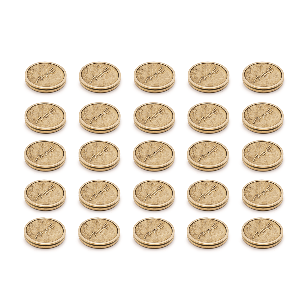 Emblem Coins x25 - Satin (40% Off)