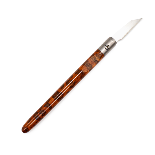Snakewood & Titanium Marking Knife