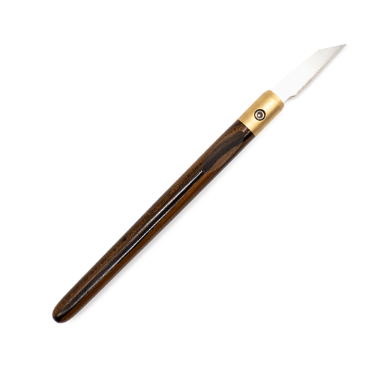 Ziricote & Brass Marking Knife