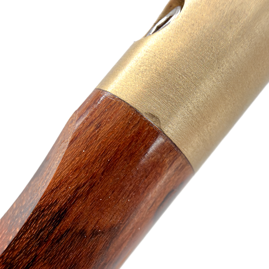 Snakewood & Brass Marking Knife