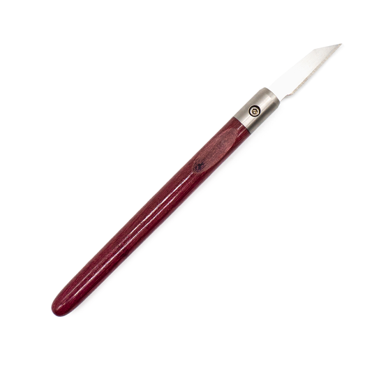 Purpleheart & Steel Marking Knife