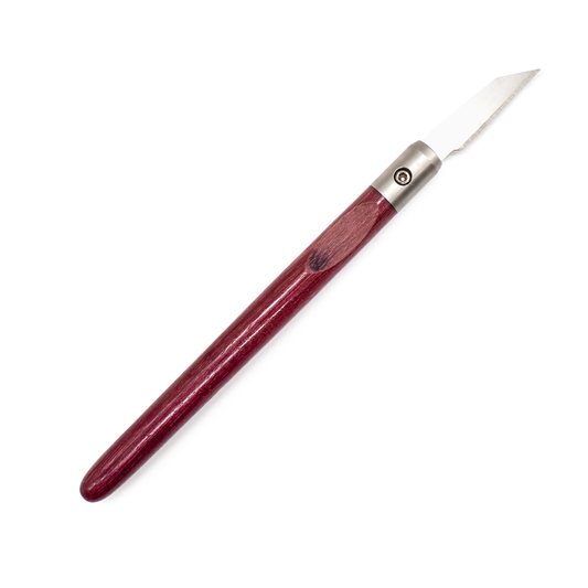 Purpleheart & Steel Marking Knife