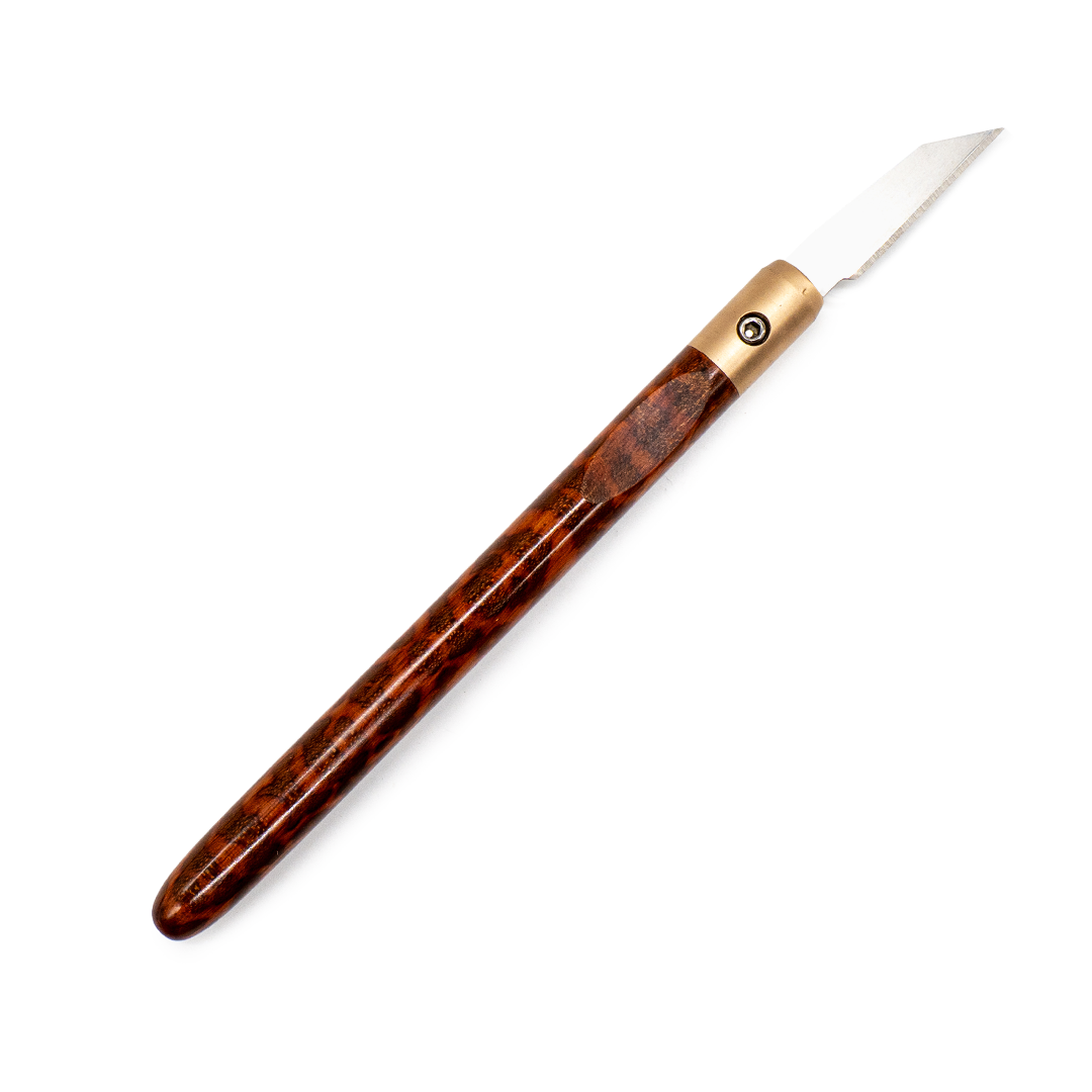 Snakewood & Bronze Marking Knife