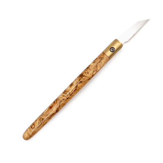 Masur Birch & Brass Marking Knife