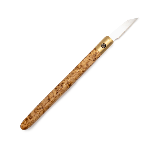 Masur Birch & Brass Marking Knife