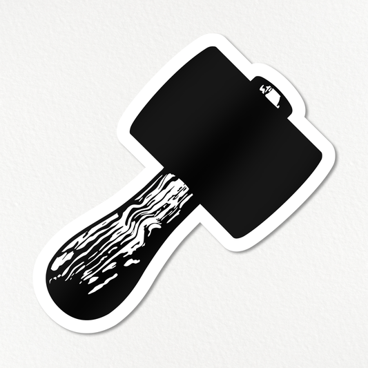 Mallet Sticker