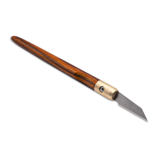 Cocobolo & Brass Marking Knife (10% Discount)
