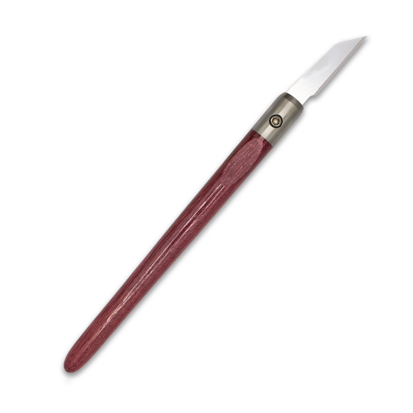 Purpleheart & Steel Marking Knife