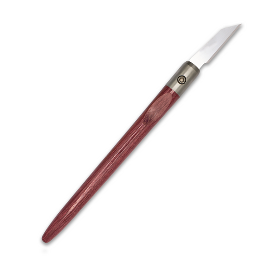 Purpleheart & Steel Marking Knife