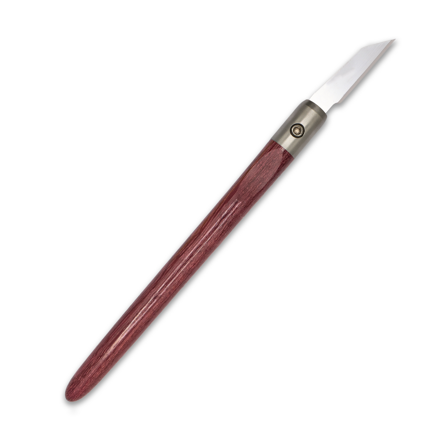 Purpleheart & Steel Marking Knife