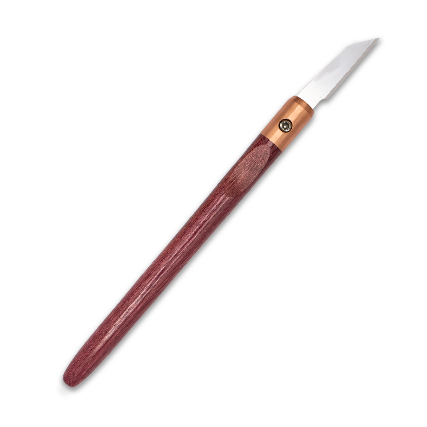 Purpleheart & Copper Marking Knife