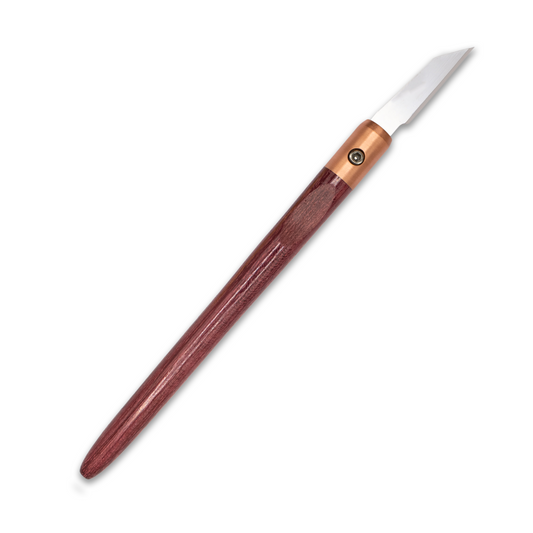 Purpleheart & Copper Marking Knife