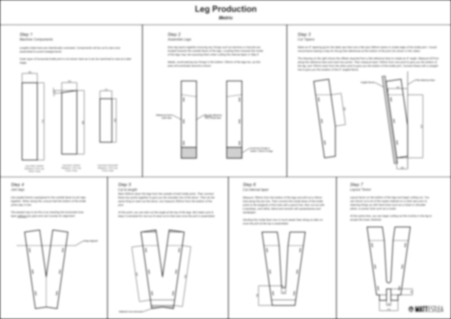 Dining Table Plans