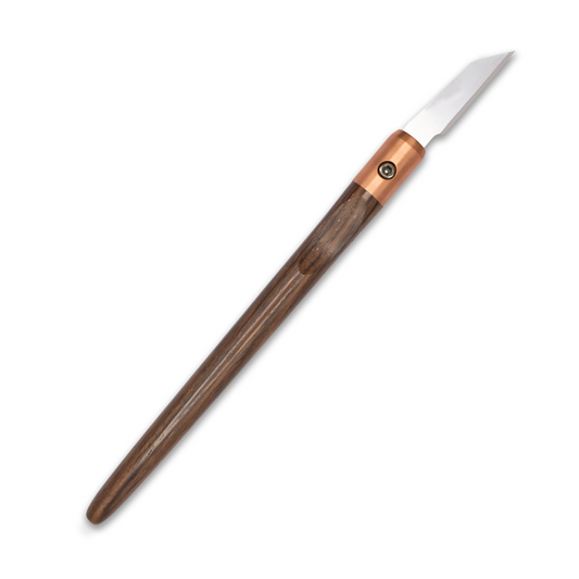 Rosewood & Copper Marking Knife