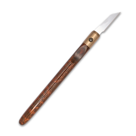 Snakewood & Bronze Marking Knife