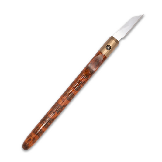 Snakewood & Bronze Marking Knife