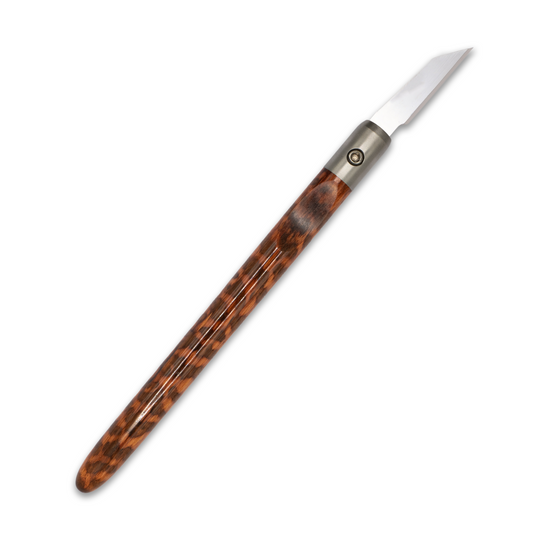 Snakewood & Steel Marking Knife