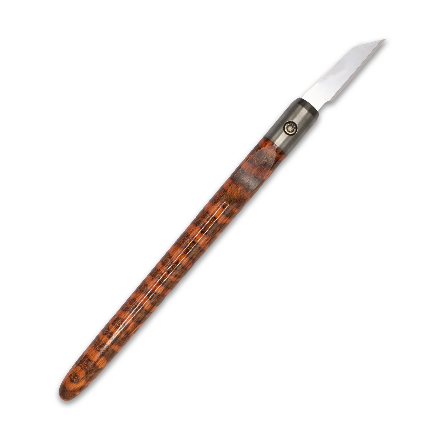 Snakewood & Titanium Marking Knife