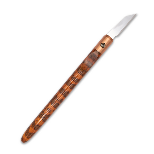 Snakewood & Copper Marking Knife