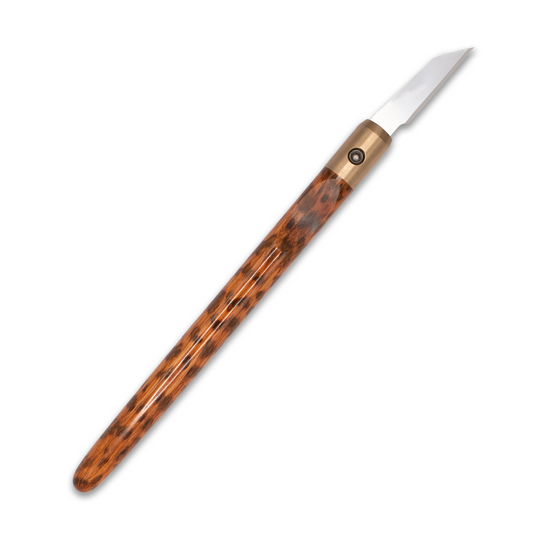 Snakewood & Bronze Marking Knife