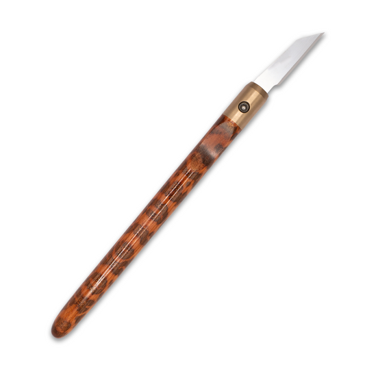 Snakewood & Bronze Marking Knife