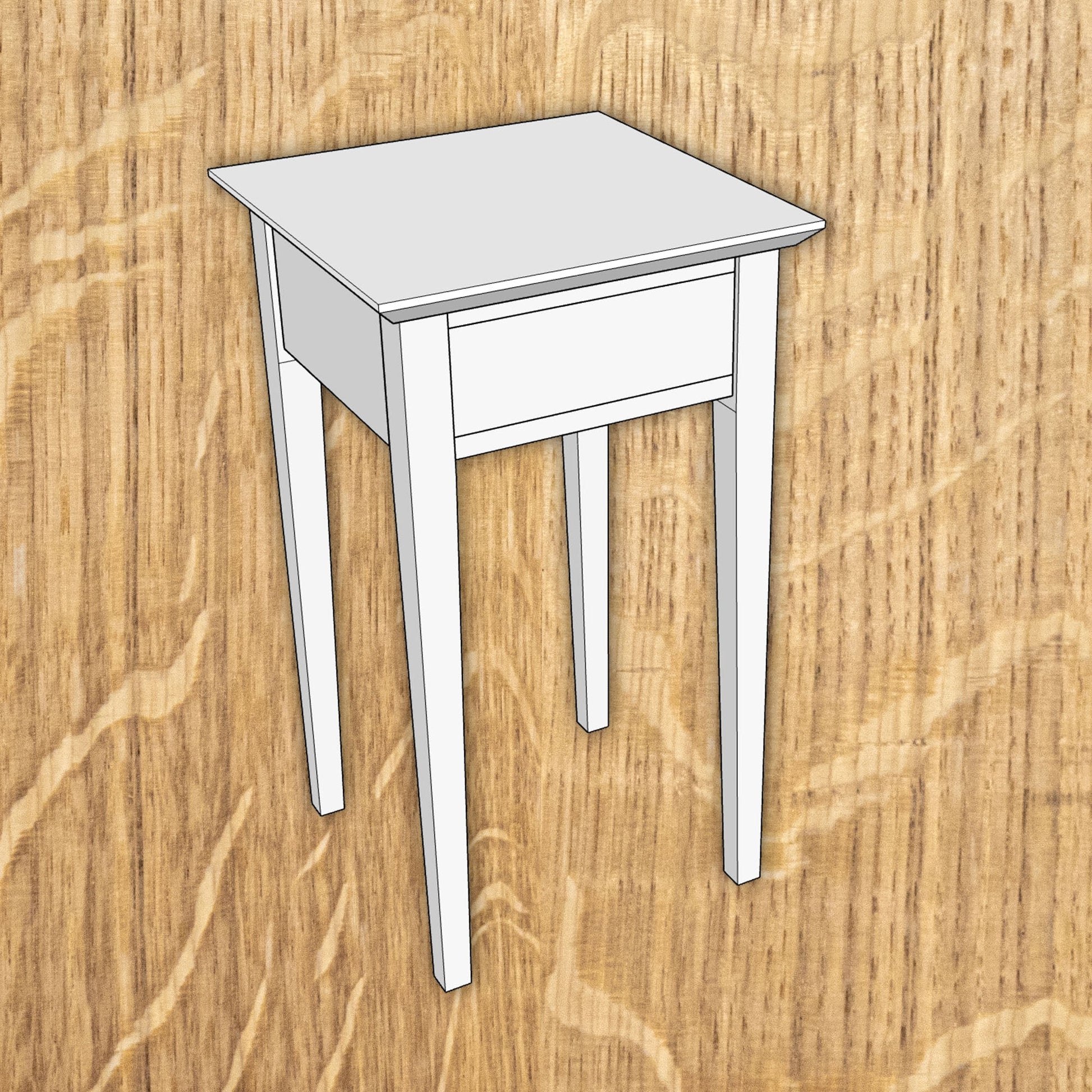 Shaker Table Project Pack - Oak – Matt Estlea