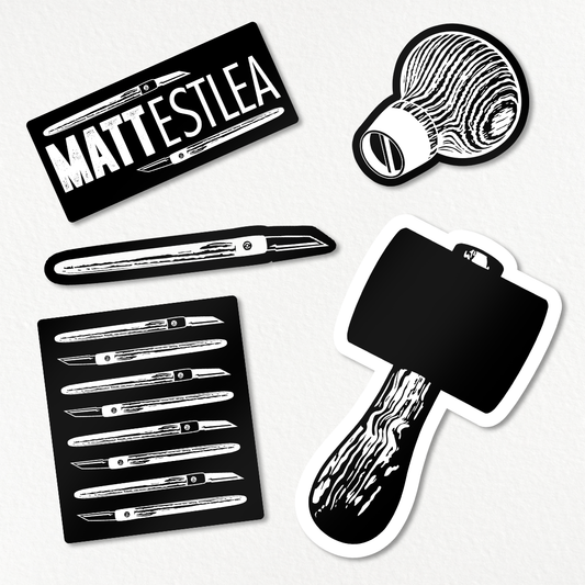 🎁 Sticker Collection (Black) (100% off)
