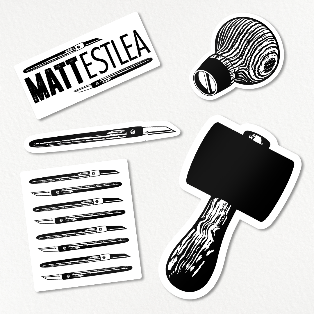 Sticker Collection (White)