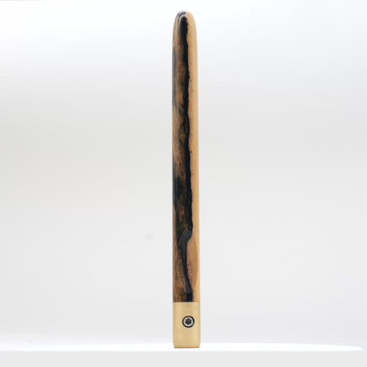 Pale Moon Ebony & Brass Marking Knife